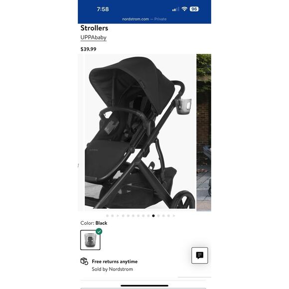 Uppababy Cup Holder for Vista, Cruz & Minu Strollers NEW Open Box - Picture 12 of 16